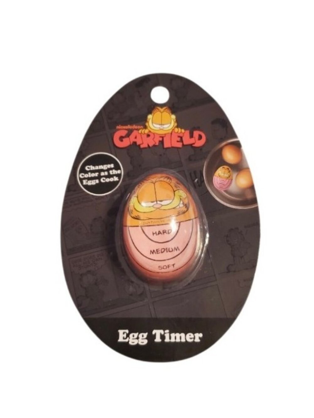 Nickelodeon Garfield Themed Color Changing Egg Timer Kitchen Cooking